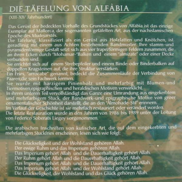 Die Gärten von Alfabia, Mallorca Die Gärten von Alfabia, Mallorca