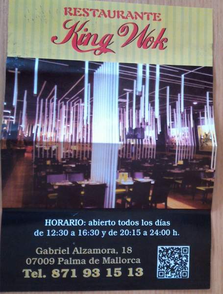 Restaurant King Wok in Palma de Mallorca, Son Fuster