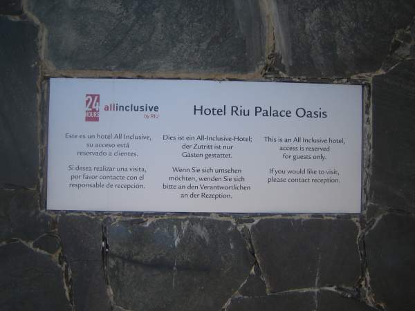 Riu Palace Oasis Riu Palace Oasis