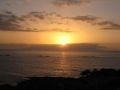 Sonnenuntergang ca. 19.15 Uhr über La Gomera